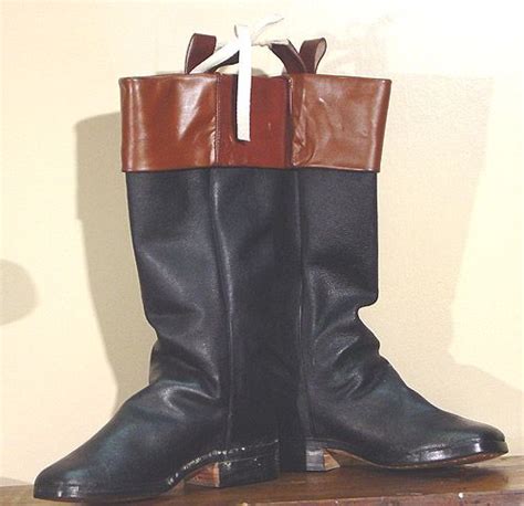 revolutionary war boot replica|18th century colonial cavalry boots.